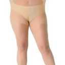 MANZI Women's 2 Pairs Plus Size Control Top Tights Ultra-Soft Panty Hose, Size XL