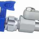 287030/287036 CleanShot Shut-Off Valve Swivel Joint Extension for High Pressure Airless Paint Spray Gun Anti-Spitting Valve Adapter Joint Pole Extensions for Graco Titan Airless Paint Sprayers