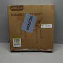 HOMLAND Raised Toilet Seat with Handles, Toilet Seat Riser for Seniors with Adjustable Height & Width, 400lb Handicap Elevated Toilet Seat for Elderly, Pregnant, Fit Any Toilet (Grey)