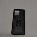 Androgate for Moto G Stylus 5G 2023 Case with HD Screen Protector, Military-Grade Metal Ring Kickstand 15ft Drop Tested Shockproof Cover Case for Motorola Moto G Stylus 5G 2023, Black