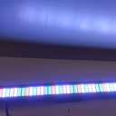 LED Stage Wash Light Bar - Stage Lights Bar 200W RGB DJ Light 192 Partition Pixels 760 LED Strobe Light DMX Sound Chasing Wash for Parties Club Disco Events Wedding Church