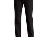Lee Women's Missy Instantly Slims Classic Relaxed Fit Monroe Straight Leg Jean, Black, 6 Short