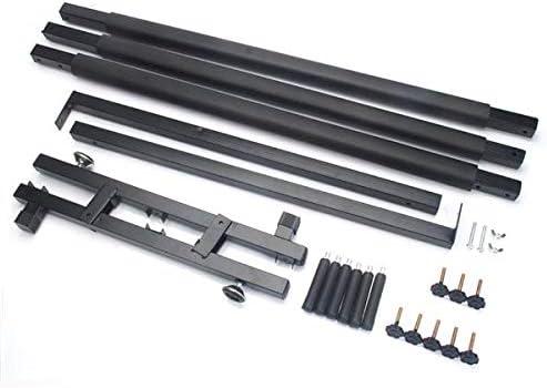 Home Triple Folding Multiple Guitar Holder Rack Stand Black