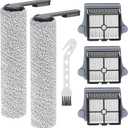 S7 PRO Brush Roller (for Version 1 - FW200300US) and HEPA Filter Set Compatible with Tineco Floor ONE One S7 PRO Cordless Wet Dry Vacuum Cleaner, 2+3 Pack (NOT FIT Version 2 - FW221100US)