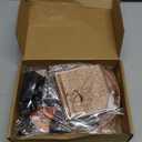 50th Birthday Decorations for Women, 33pcs 50th Birthday Crown and Sash, Black Rose Gold Happy 50th Birthday Banner Balloons Backdrop Hanging Swirls Paper Fans, 50 Years Old Birthday Decorations Kit