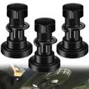 3 Pack 63607 Rotary Cutter Blade Bolt Kit W/Nuts & Lock Washers Compatible with Bush Hog Rotary Cutter Blade 2610 2615 3610, Replace 802-263C 802-277C 7919 252BH 20322