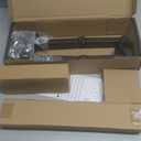 VIVO Dual Monitor Desk Mount, Holds 2 Computer Screens up to 30 inches and 22lbs Each, Heavy Duty Fully Adjustable Steel Stand with C-Clamp and Grommet, Black, STAND-V002