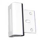 Cardinal Gates Door Guardian Home Security Door Reinforcement Lock for Inward Swinging Doors - Child Proof Lock Front Door - Extra Lock for Home from Inside - USA Based - White