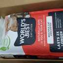 WORLD'S BEST CAT LITTER Multiple Cat Unscented, 32-Pounds - Natural Ingredients, Quick Clumping, Flushable, 99% Dust Free & Made in USA - Long-Lasting Odor Control & Easy Scooping