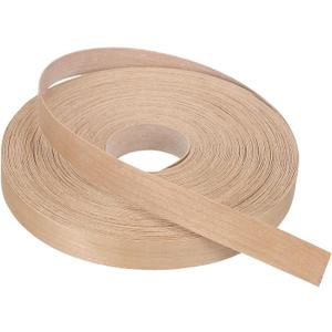 PATIKIL Cherry Edge Banding, 3/4 Inch x 100 ft Wood Veneer Tape Pre-glued Flexible Plywood Edge Banding with Hot Melt Adhesive for Furniture Restoration