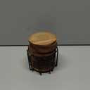 20 Pcs Wood Coasters with Holder, Wooden Coasters for Drinks Absorbent, Drink Coasters for Coffee Table, Modern Home Decor, Coaster Set for Table Protection, Office, Bar