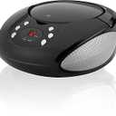 GPX
Portable CD Boombox with AM/FM Radio
