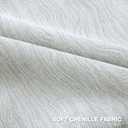 FUTEI Grey Decorative Throw Pillow Covers 18x18 Inch Set of 2,Soft Chenille Jacquard Geometric Pattern Cushion Case,Modern Home Decor for Couch Bed Living Room