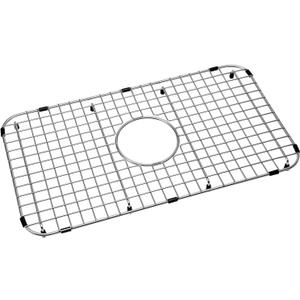Serene Valley Sink Bottom Grid 23" X 13", Centered Drain with Corner Radius 2", NDG2313C, Medium