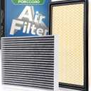 Cabin & Engine Air Filter Set - Fit for Explorer 2020-2026 2.3/3.0L, Aviator 2020-2026 3.0L, Police Interceptor Utility 2020-2025 3.0L - Replace#JX6Z19N619BA CA10242 Car Accessories