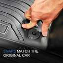 SMABEE Backrest Mats for Toyota RAV4 2019-2026 (Include Hybrid & Gasoline),TPE All Weather Backrest Liners Accessories Interior Black