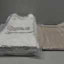 Premium Outdoor Seat Cushion Chair Cushions for Patio Furniture 22 L X 24 W X 5 H Waterproof & Fade Resistant Deep Seat and Backrest Cushion Set with Removable Covers for Chair, Sofa, Cream