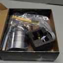 InoKraft Undercoating Spray Gun With Suction Feed Cup, 360 & Straight Spray Hoses, For Truck Bed Liner Coating, Rubberized Undercoat, Rust Proofing