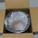 Flexible 6 Inch 8ft Aluminum Ducting-4 Layer Protection Dryer Vent Hose for HVAC Heating Cooling Ventilation and Exhaust, 2 Clamps Included