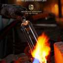 Gifts for Men, Kollea Cool Galaxy Spaceship Whiskey Decanter Set with 2 Shot Glasses- Handmade Limited Edition, Unique Creative Gift Ideas for Dad, Brother, Birthday, Anniversary, Christmas (Gold)