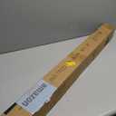 Tension Curtain Rod, 51-126 Inch,Spring Closet Rod, for Windows or Shower, Easy to Install, No Drilling, No Rust, for Bathroom, Rod Diameter 1.26 Inches, Black,Umimile