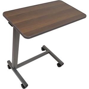 ProBasics Overbed Table and Hospital Bed Table, Laptop Table for Bed, Recliner, and Sofa - Computer Table for Bed and Hospital Bedside Table, Hospital Tray Table Adjustable with Wheels ProBasics Overbed Table and Hospital Bed Table, Laptop Table for Bed, Recliner, and Sofa - Computer Table for Bed and Hospital Bedside Table, Hospital Tray Table Adjustable with Wheels
