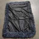 Fluffy Rugs Anti-Slip Rug Super Soft Faux Fur Carpet Mat Floor Mat,3 Inch Thicken Up to 45lbs , Grey