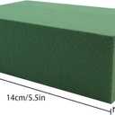 Prashent 96Pcs Floral Foam Blocks Green Wet Dry Flower Foam Plant Foam for Fresh & Artificial Flower Arrangements DIY Craft 5.5”L x 3.1”W x 1.7”H