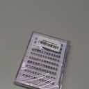 ALICE Self Adhesive Eyelashes Natural Self Adhesive Lash Clusters No Glue Needed Wispy Reusable Press on Lashes Pre-Glue 10-12mm 120pcs DIY Eyelash Extensions(2 PCs)