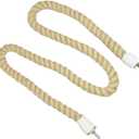 42 Inch Natural Rope (Regular) - Flexible Bendable Climbing Rope Perch Cage Accessory Toy - Sugar Gliders, Squirrels, Degus, Marmosets, Monkeys, Parrots, Birds, Rats & Other Small Pets