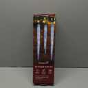 Minetom Icicle Lights Outdoor with Clips, 20ft 100 LED 20 Tubes Twinkling White Christmas String Lights, Connectable Waterproof Hanging Icicle String Light Plug in for Eave Holiday Outdoor