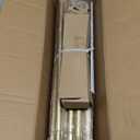 Bronze Curtain Rods 2 Pack, HOTOZON Curtain Rods for window 32 to 58 Inch, New Splicing Window Rod for Windows, 3/4 Inch Single Drapery Rod with Netted Finials