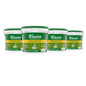 Knorr Professional Caldo de Vegetales, Vegetables Bouillon Tubs (EXP 09/20/36)