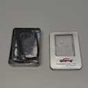 ontto Car Key Cover Case Fit for Dodge Ram 1500 2500 3500 4500 5500 2019-up,Metal Frame Key Fob Shell Leather Key Skin Fit for Ram Truck,Stylish Vehicle Key Protector,4-Button-Black