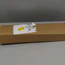 Closet Rods for Hanging Clothes, 17 to 84 Inch Heavy Duty Stepless Adjustable Closet Hanging Rod, 1.3 Inch Diameter Metal Closet Rod for Wardrobes Laundry Bedroom RV, White