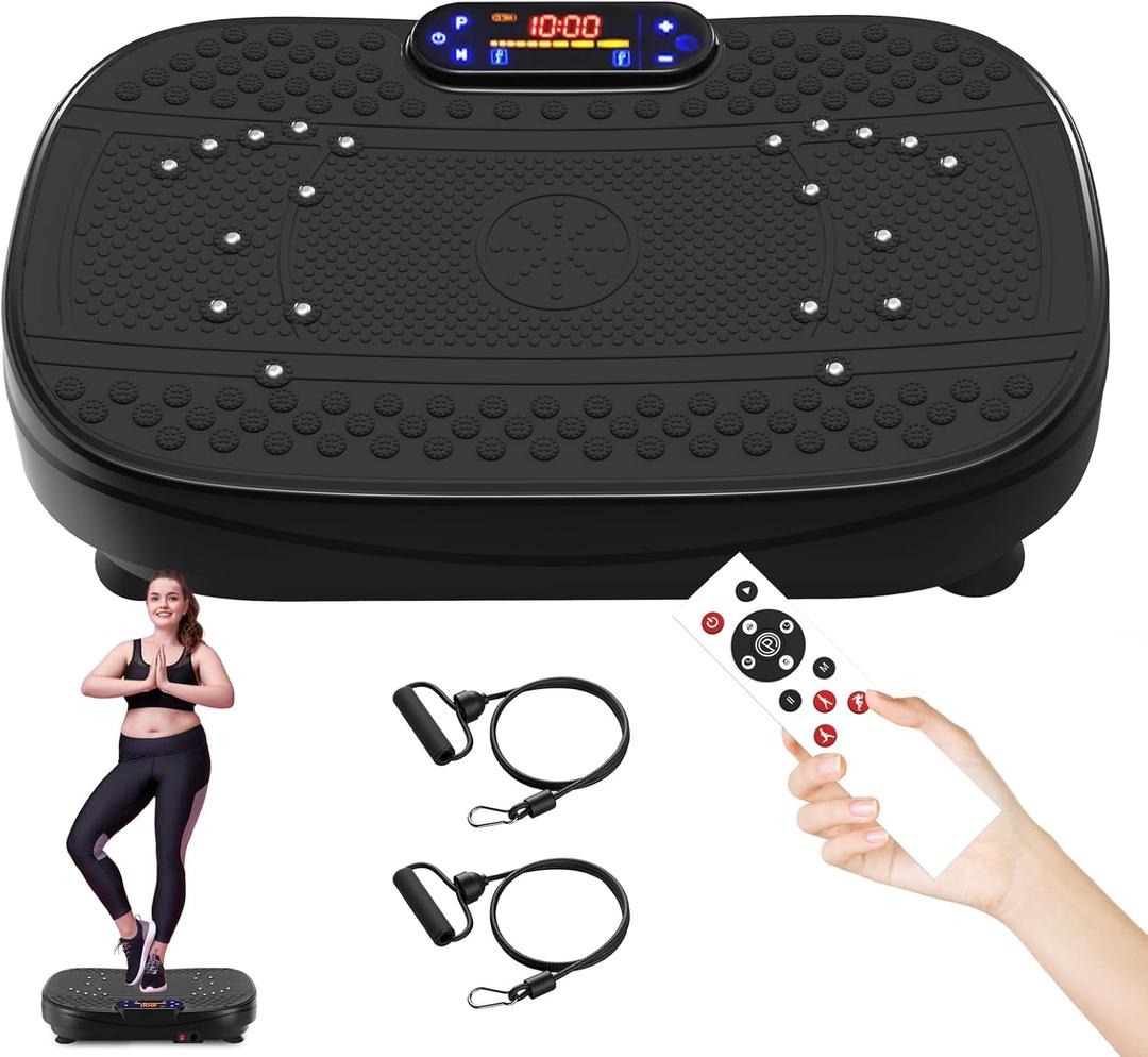 Vibration Plate, Exercise Machine,Full Body Shaker Workout Fitness Platform Home Vibration Plate