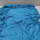 Wind Tour Sleeping Bag Liner Adult Sleep Sack Lightweight Portable Travel Sheets for Hotel Double Sleeping Bag Liners for Camping Backpacking Hotels (Blue)