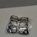 miyya Stylish Reading Glasses for Women, Cheaters Eyeglasses, Oversized Blue Light Readers, Fashion Eye Glasses (Black + Tortoise + Gray Leopard, +1.25)