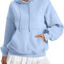EasyGala Womens Fleece Hoodies with Pocket Oversized Hooded Sweatshirt Trendy Pullover Long Sleeve Top Fall Outfits 2026, Medium 