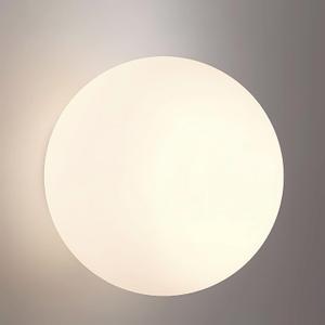 Modern Globe Wall Sconce with White Glass Shade 5.5" Indoor Wall Light
