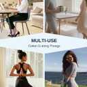 Cotton G-String Thongs for Women Underwear Breathable Stretch Low Rise Panties T-back Sexy Ladies 8 Pack (M)