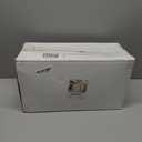 200PCS White and Gold Plates - Gold Plastic Plates - Fancy Disposable Plate - Gorgeous 10inch Dinner & 7.25 inch Dessert Plate for 100 Guests for Wedding & Party