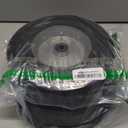 AR-PRO (2-Pack) 10" x 2.5" Flat Free Solid Rubber Replacement Tires - Flat-Free Tire and Wheel for Hand Trucks and Wheelbarrows with 5/8" Axles