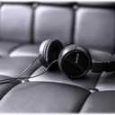 Sony ZX Series Wired On-Ear Headphones with Mic, Black MDR-ZX110AP