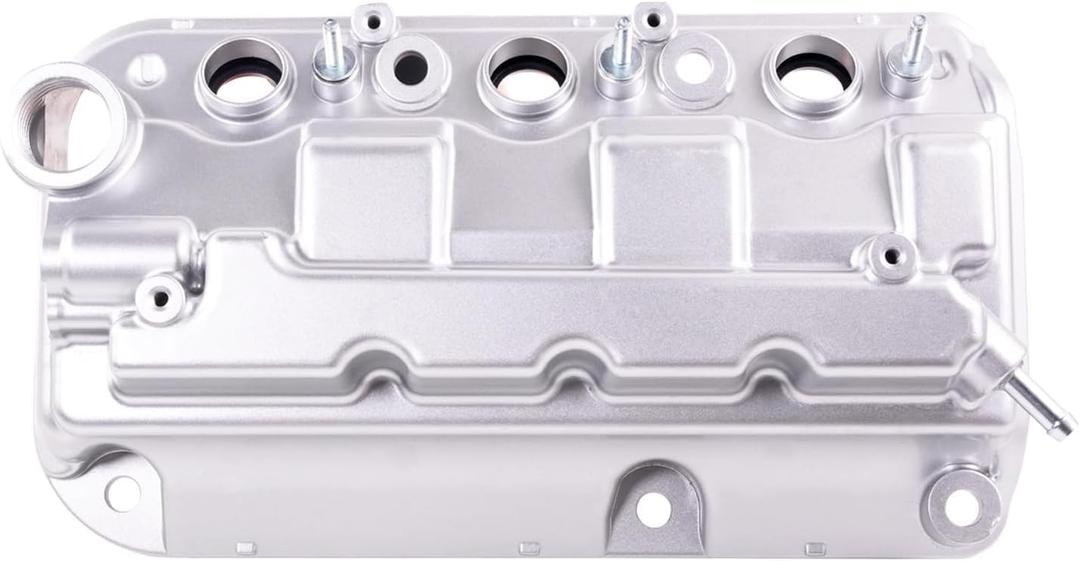 12310-R70-A00 Aluminium Front Engine Valve Cover for 2012-2015 Acura TL RDX 2008-2012 Honda Accord 2008-2017 Odyssey 2009-2015 Pilot 2009-2014 Ridgeline 3.5L,Replacement 12310-R70-A10,264-491