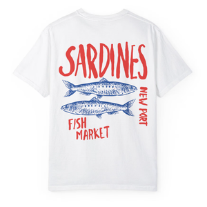 Sardine Shirt White. Size Large