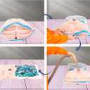 5 Super Jumbo Size 51"X47" Vacuum Storage Bags for Storage Organization