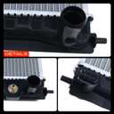 A-Premium Engine Coolant Radiator Compatible with Nissan Altima 2007 2008 2009 2010 2011 2012 2013 2014 2015 2016 2017 2018, Maxima 2009-2019, 2.5L 3.5L, Automatic Transmission