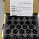 Dynofit 24pcs 14x1.5 Stock Lug Nuts 1.75 inch(45mm) Height 7/8" Hex(22mm), M14-1.5 One-Piece Design Factory Wheel Lugnuts Compatible with Chevy Silverado & Tahoe GMC Sierra 1500 Buick Dodge Cadillac