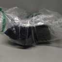 8 Pack Round Tablecloth 60 Inch Black Polyester Round Table Cover Stain and Resistant Wrinkle Washable Circular Table Cover for Christmas Kitchen Dinning Party Wedding Buffet Parties